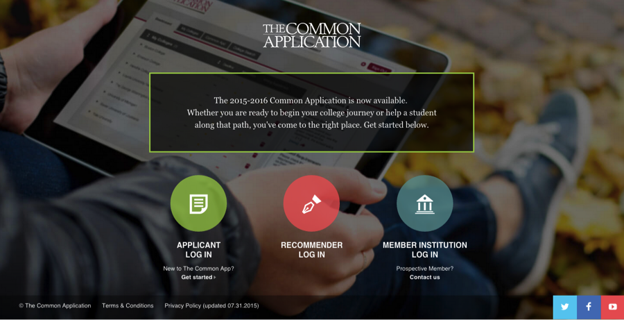 2015-16 Common App
