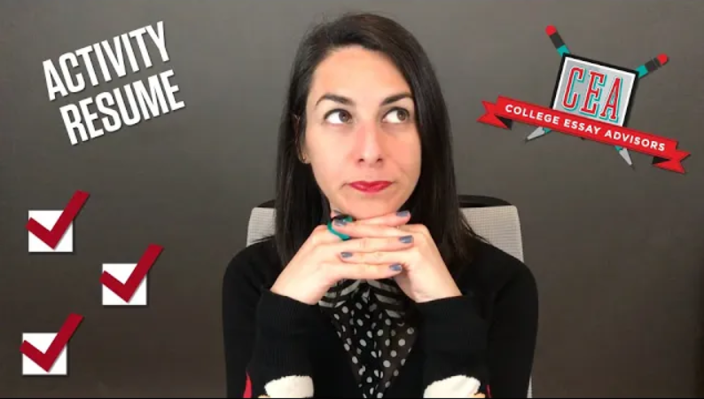 rough draft essay How to Create a Winning Activity Resume (for College Applications!)
