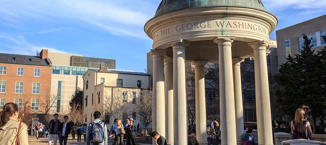 george washington university campus visit